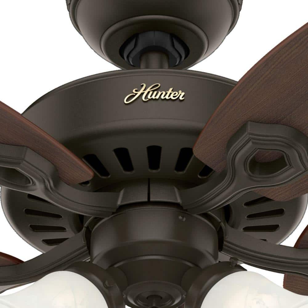 Elegant 42" New Bronze Ceiling Fan with Cherry & Mahogany Blades
