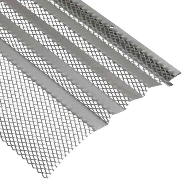 Amerimax Lock-In 3 Ft. Black Metal Mesh Gutter Guard – 19 Pieces, K-Style (Never Used)