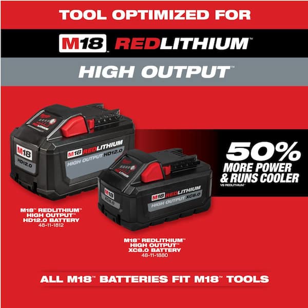 Milwaukee 12ah m18 battery outlet
