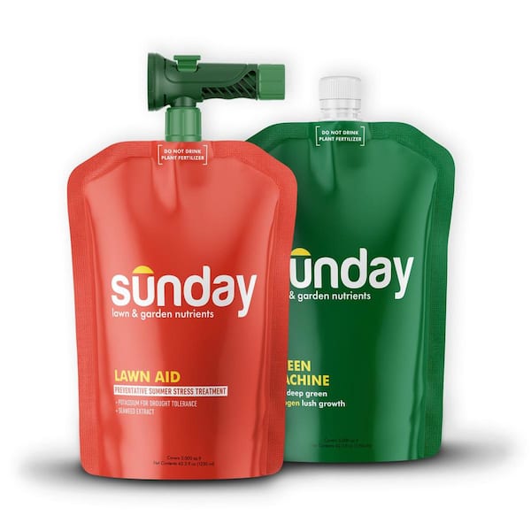 Beat The Heat Fertilizer Kit, 86 oz., 5000 sq. ft., Spring and Summer, Hose-On Liquid Lawn Fertilizer, 22-0-3