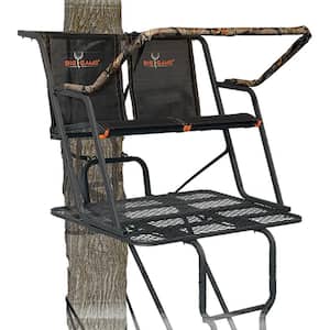 Spector XT Lightweight Portable 2 Hunter Tree Ladder Stand, 17 ft., Dimensions (L x W x H): 15 x 9 x 56 inches