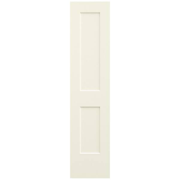 JELD-WEN 20 in. x 80 in. Monroe Vanilla Painted Smooth Solid Core Molded Composite MDF Interior Door Slab