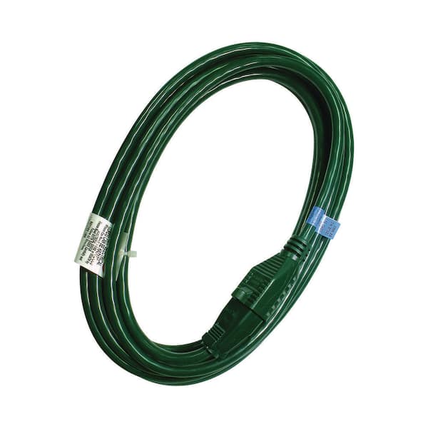 25 ft. L 16 / 3 Gauge Indoor/Outdoor Extension Cord Green