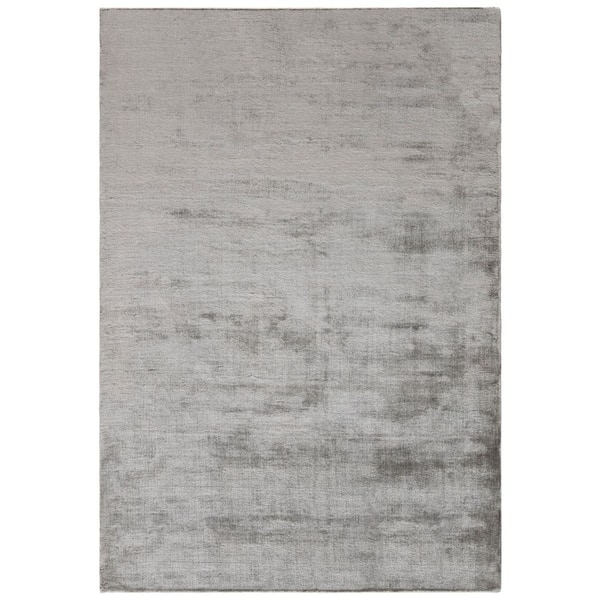Mirage 4 ft. x 6 ft. Steel Ombre Area Rug