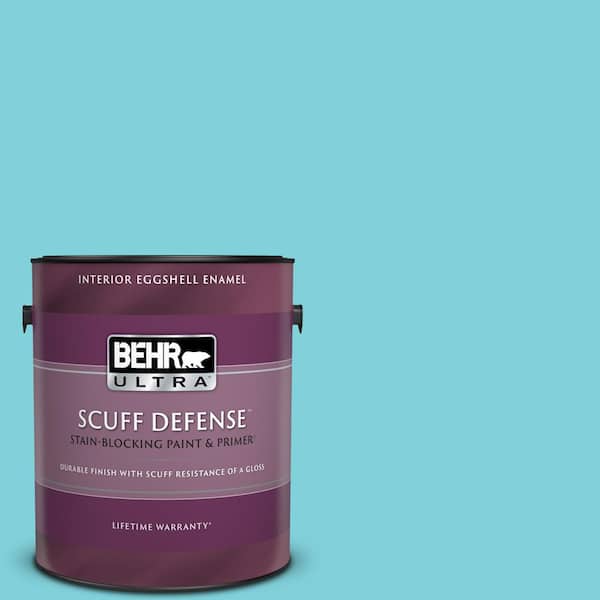 BEHR ULTRA 1 gal. #P470-3 Sea of Tranquility Extra Durable Eggshell Enamel Interior Paint & Primer