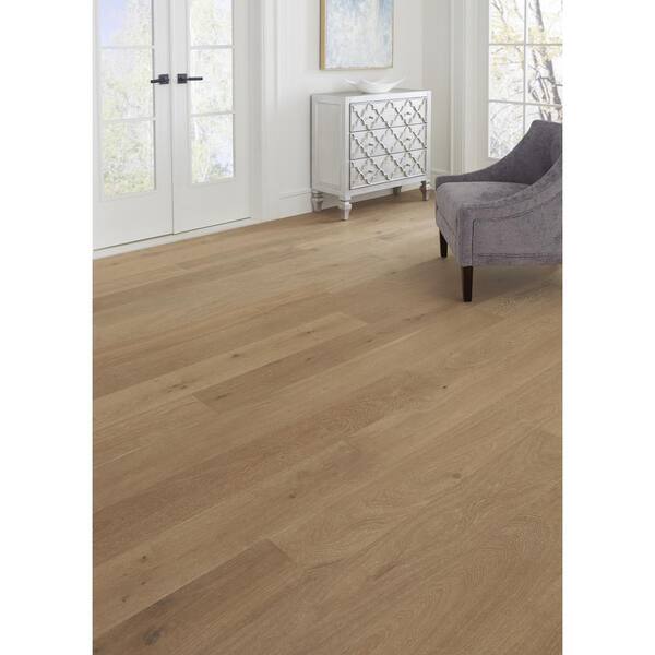 ASPEN FLOORING Sunlight European White Oak 1/2 in. T x 7.5 in. W Water Resistant Engineered Hardwood Flooring (1399.05 sq. ft./pallet)
