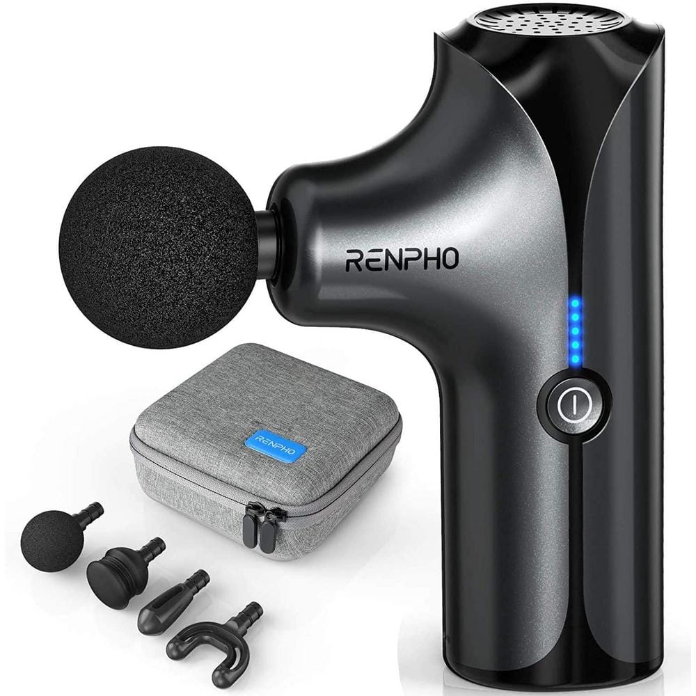  RENPHO Handheld Back Massager with Heat, Deep Tissue