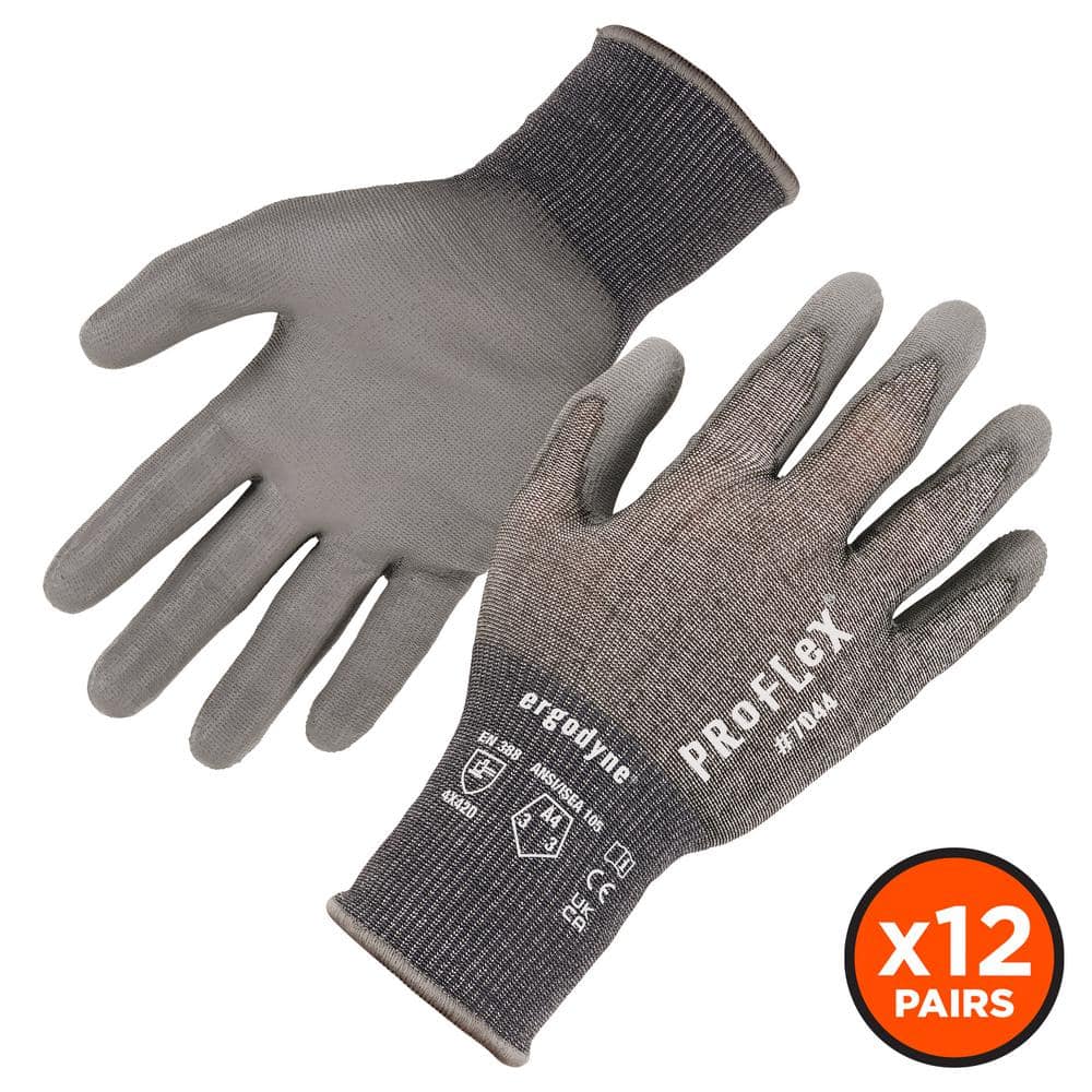 ProFlex 7044 Small - Gray, Cut Resistant, Polyurethane Coated, General Purpose Gloves (12-Pairs) price history on PriceWatchPro