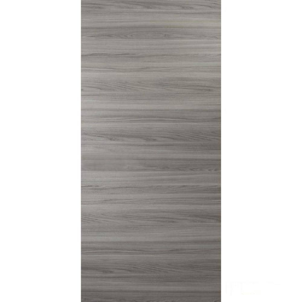 Sartodoors 0010 36 In. X 84 In. Flush No Bore Solid Core Grey Matte ...