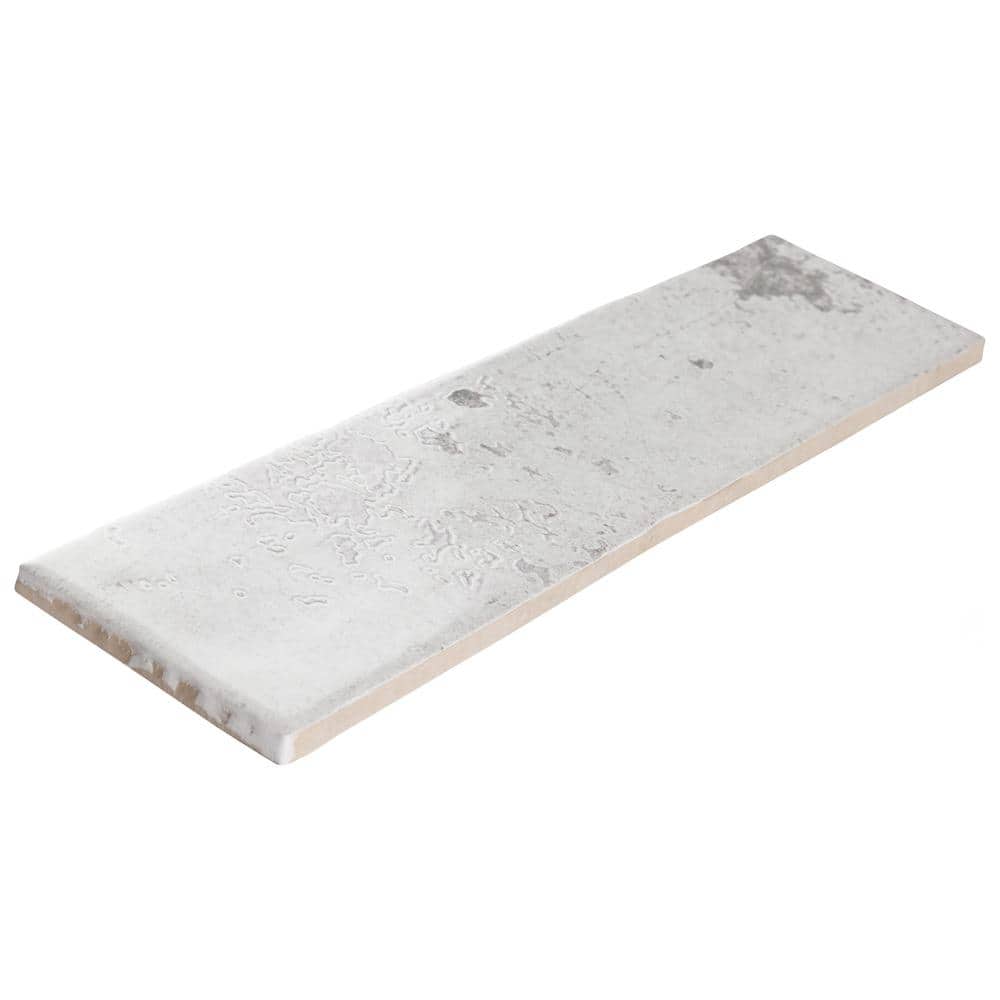 London White 3" x 12" Multi-Finish Ceramic Subway Wall Tile
