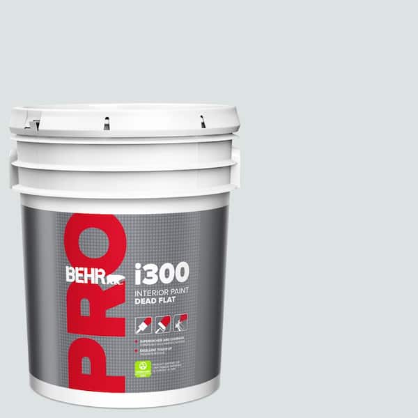 BEHR PRO 5 gal. #MQ3-27 Etched Glass Dead Flat Interior Paint
