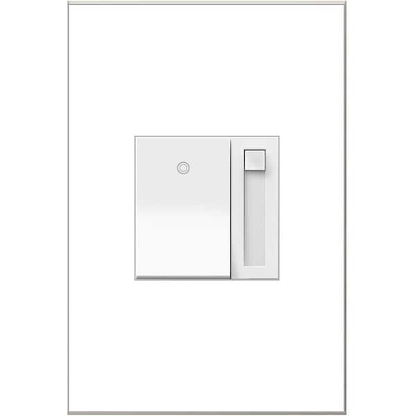 Adorne Paddle 150W Advanced LED Dimmer, Single-Pole/3-Way, White