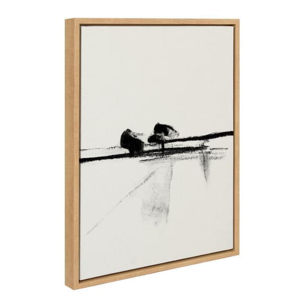 Kate and Laurel Sylvie 540 Trees by Teju Reval of SnazzyHues Framed Art Print 18 in. x 24 in.