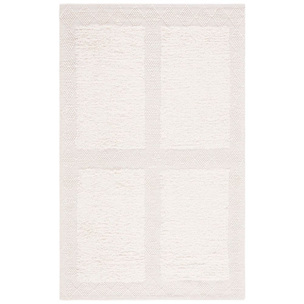 Natura 6 ft. x 9 ft. Ivory Diamond Flokati Area Rug price history on PriceWatchPro