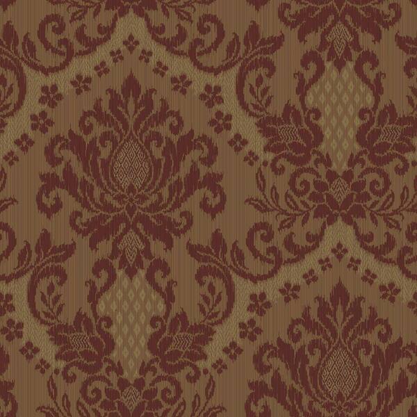 The Wallpaper Company 56 sq. ft. Bedazzled Red/Purple Wallpaper-DISCONTINUED