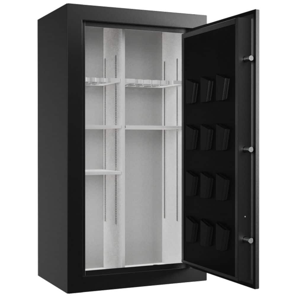 42-Gun, 30min. Fire Resistant Safe, Electronic Lock w/Backup Key, Gun Safe, Hammertone Black Gloss price history on PriceWatchPro