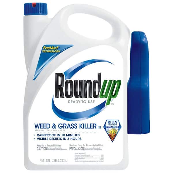 Roundup Ready-To-Use 1 Gal. Weed and Grass Killer III Trigger