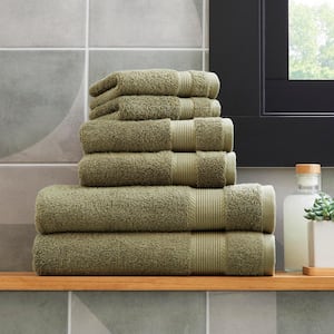 Hygrocotton Moss 6-Piece Bath Towel Set