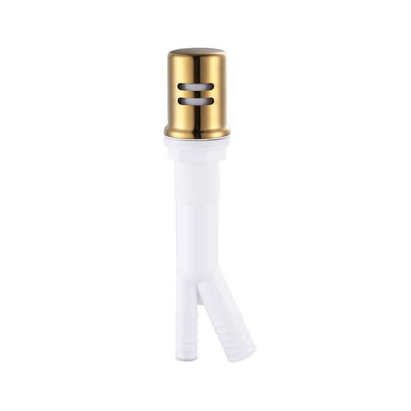 ARCORA 8.67 in x 2.28 in x 1.8 in Dishwasher Air Gap Cover in Gold