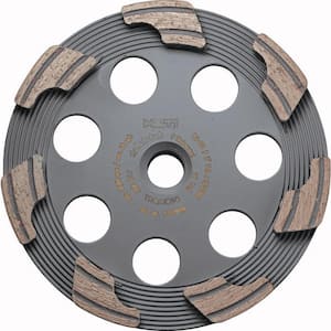 4-1/2 in. x 5/8-11 in. Threaded Arbor P Diamond Cup Wheel for Angle Grinders