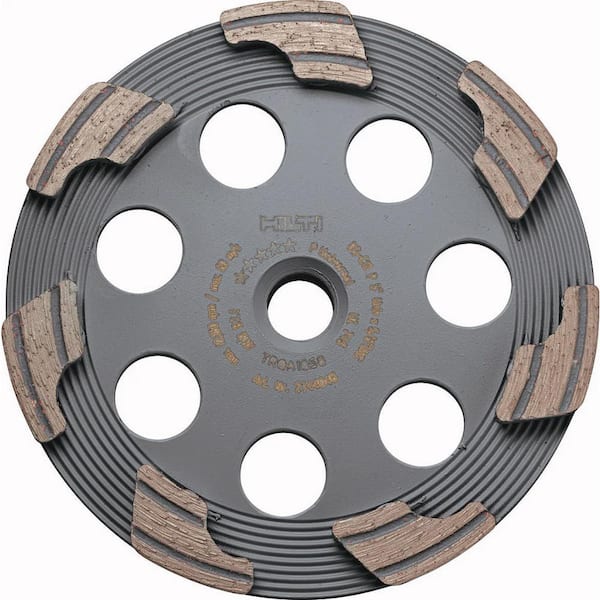 Hilti 4-1/2 in. x 5/8-11 in. Threaded Arbor P Diamond Cup Wheel for Angle Grinders
