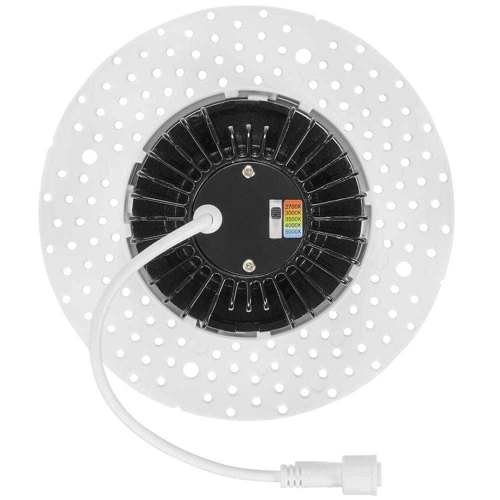 Trimless Ultra-Thin Round Aluminum LED Downlight