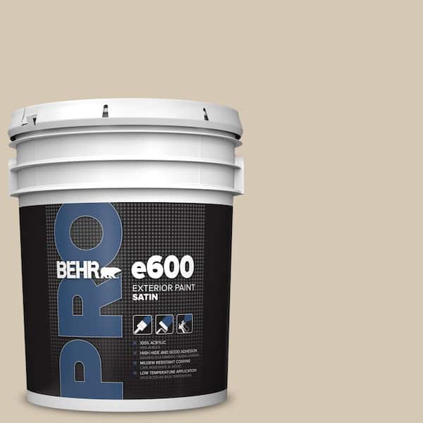 5 gal. #MQ3-10 French Beige Satin Exterior Paint