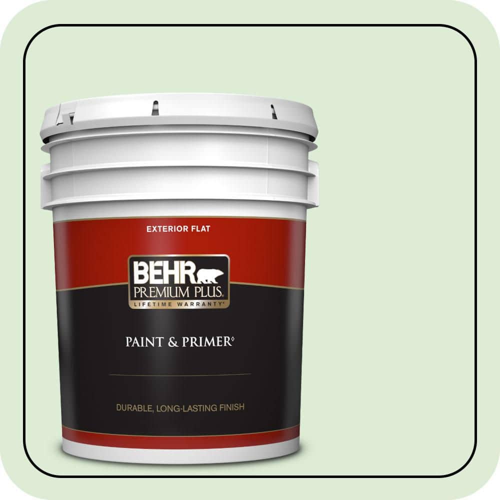 5 gal. #M390-2 Misty Meadow Flat Exterior Paint & Primer price history on PriceWatchPro