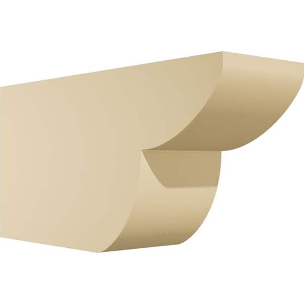 Ekena Millwork Standard Crestline 6 in. W x 10 in. H x 20 in. D Signature Urethane Rafter Tail Outlooker