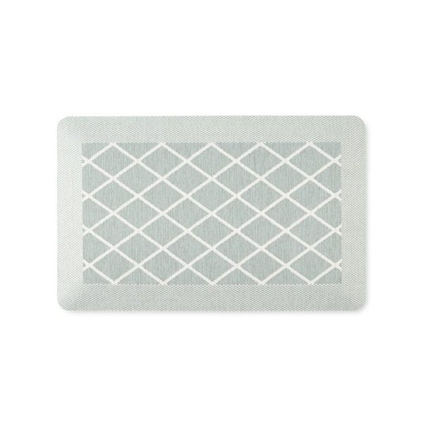 Martha Stewart 2-ft x 3-ft Gray Rectangular Indoor Anti-fatigue Mat in the  Mats department at