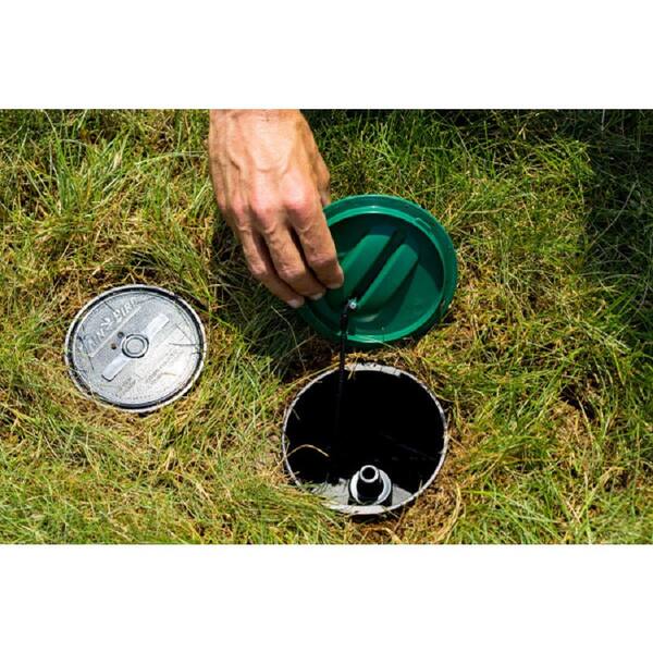 In-Ground Impact Sprinkler with Click-N-Go Hose Connect In-Ground Impact Sprinkler with Click-N-Go Hose Connect