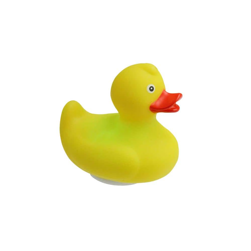 Pool Central 4 in. LED Color Changing Floating Swimming Pool Light Floating Duck in Yellow