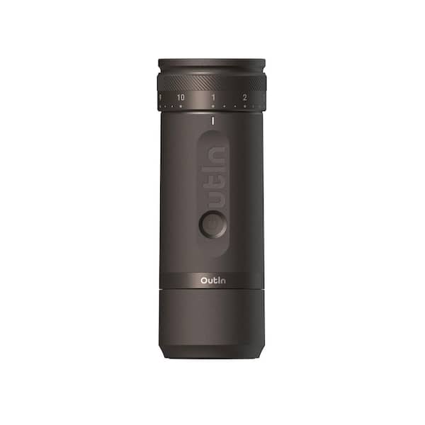 Fino. 88 oz. Tundra Brown Burr Espresso Coffee Grinder with Rechargeable Battery