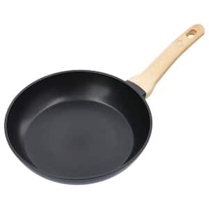 NutriChef 14 Extra Large Fry Pan - Skillet Nonstick Frying Pan with Golden  Titanium Coated Silicone Handle, Ceramic Coating
