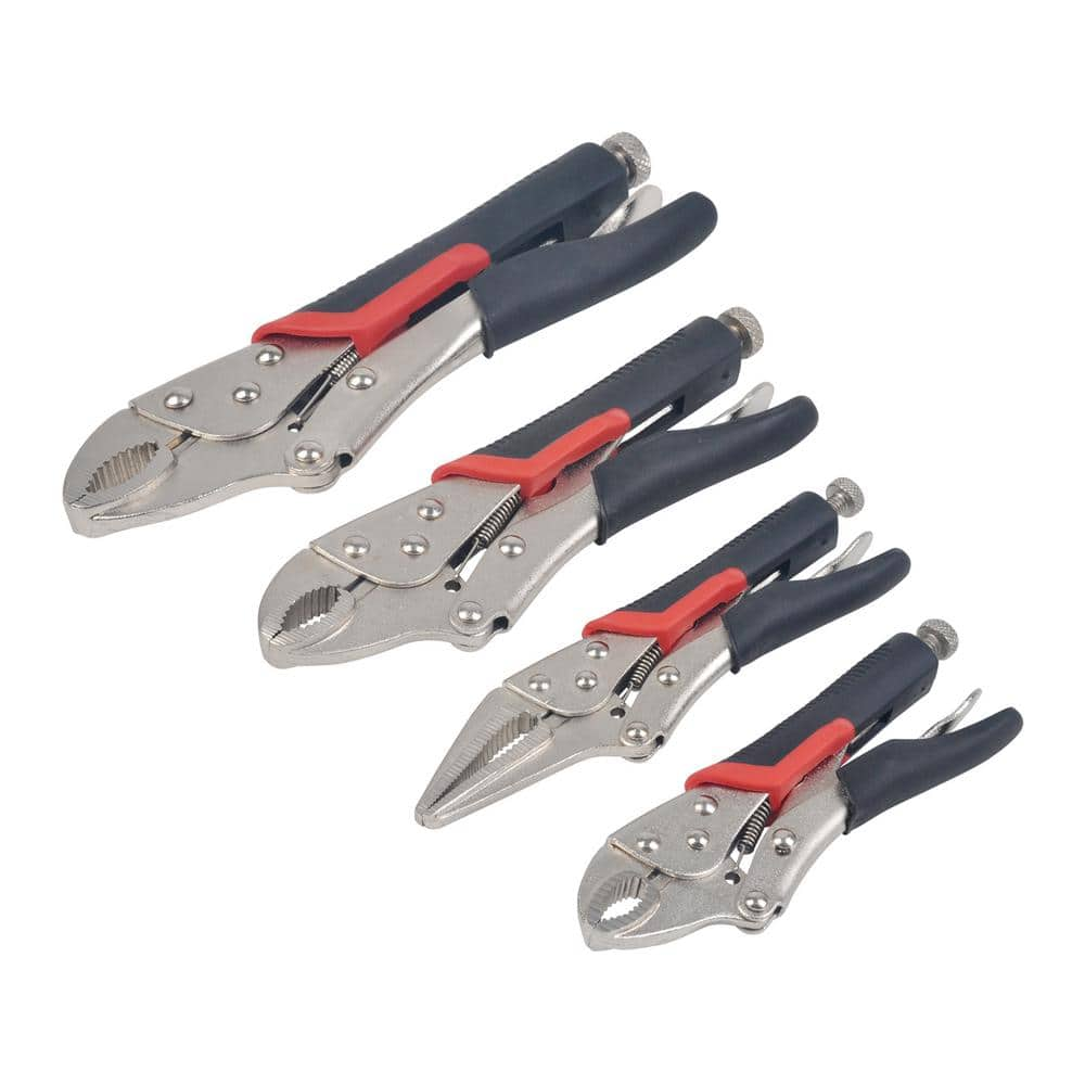 King Assorted Locking Grip Pliers Set (5-Piece)