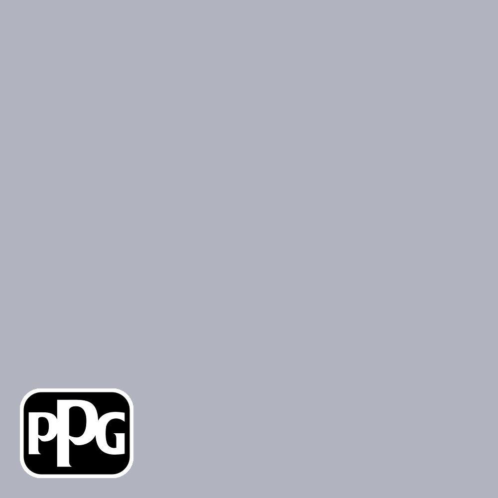 1 gal. PPG1043-4 Glistening Gray Flat Interior Paint product image for price tracking