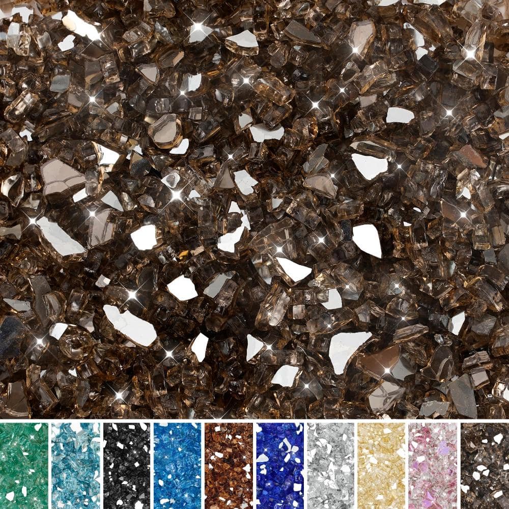 10 lb 1/4 in. Fire Glass Reflective Bronze price history on PriceWatchPro