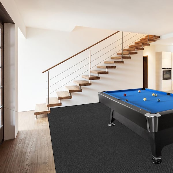 Onyx DIY Floor 18 in. W x 18 in. L x 0.30 in. Thick All Purpose Interlocking Tiles (8 Tiles/Case) 18.24 sq. ft.