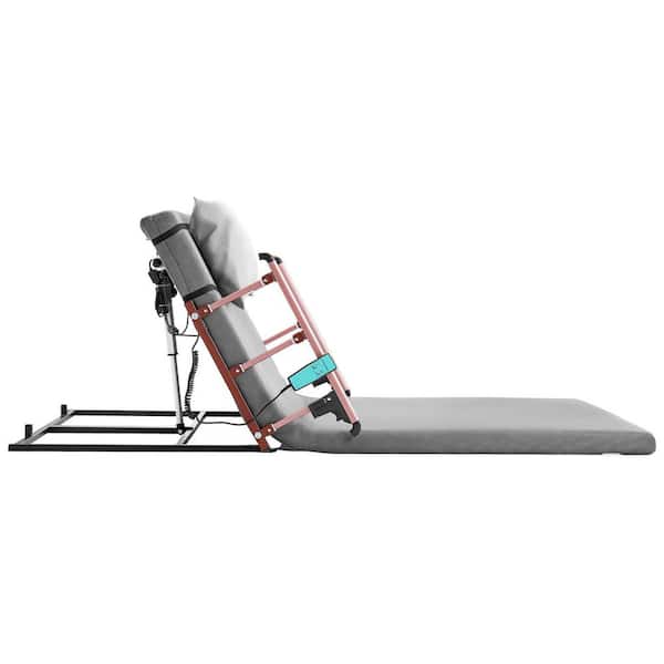Electric Lifting Backrest for Bed, 300 lb. Capacity, Adjustable Backrest with Guardrail & Headrest, Assist for Elderly