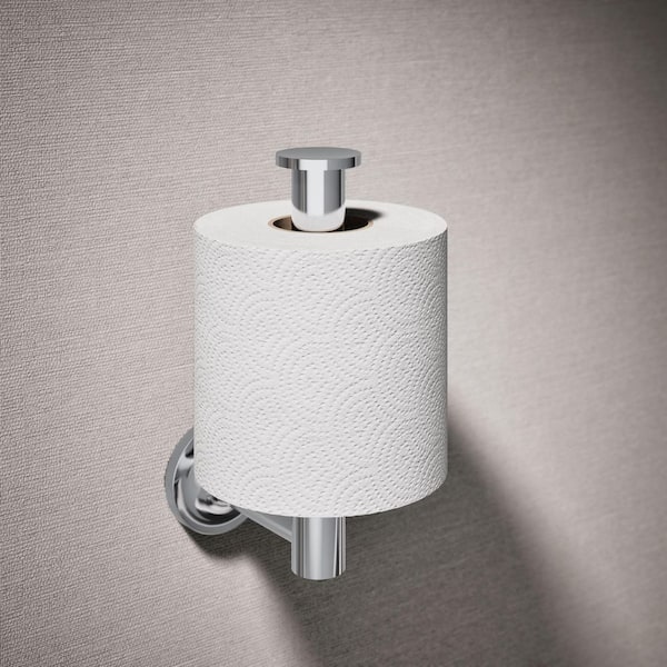 KOHLER Purist Wall-Mount Single Post Toilet Paper Holder in