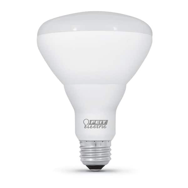 Feit Electric 65-Watt Equivalent BR30 Dimmable CEC Enhance 90+ CRI E26 Medium Base Flood LED Light Bulb, Soft White 2700K (48-Pack)