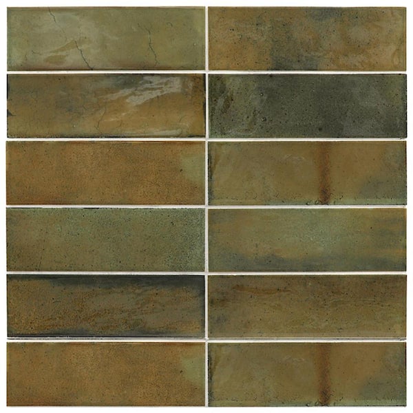 Brass olive Wall tiles 748x298