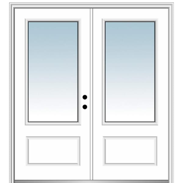 MMI Door 72 in. x 80 in. Both Active Primed Composite Glass 15