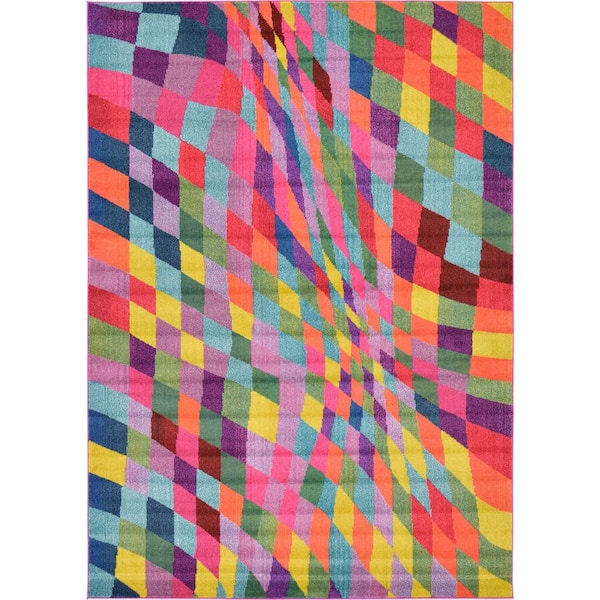 Estrella Horta Multi 7' 0 x 10' 0 Area Rug