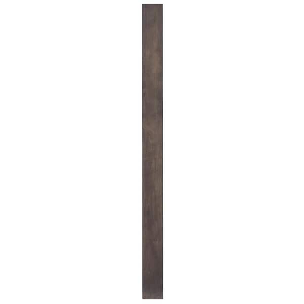 LIFEART CABINETRY Lancaster Vintage Charcoal 3 in. W x 30 in. H x 0.75 in. D Wall Cabinet Filler