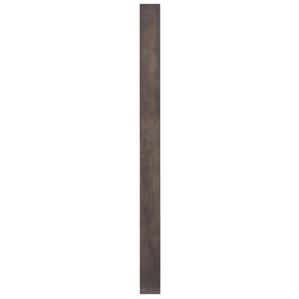 Lancaster Vintage Charcoal 3 in. W x 96 in. H x 0.75 in. D Wall Cabinet Filler price history on PriceWatchPro