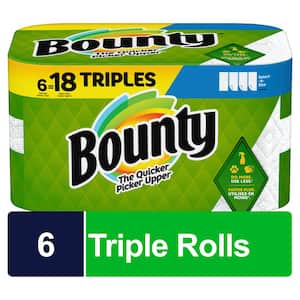 White, Select-A-Size Paper Towel Roll (6 Triple Rolls)