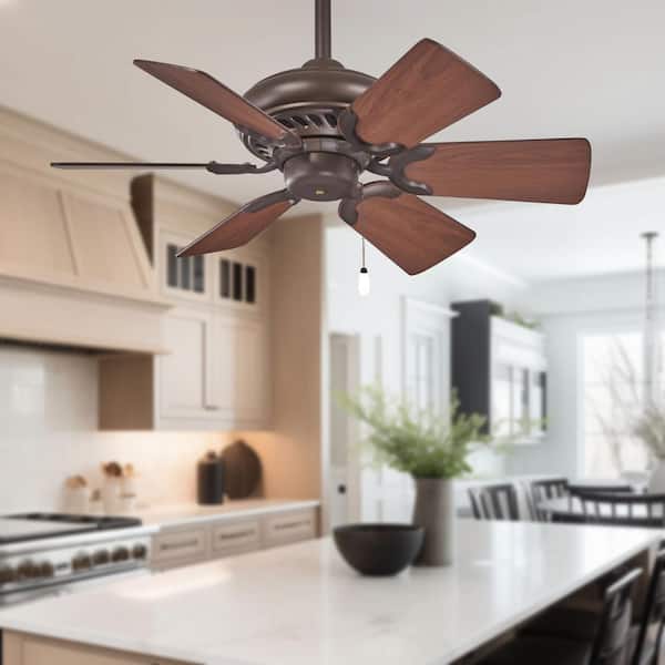 Supra 32 in. Indoor Oil Rubbed Bronze Ceiling Fan