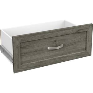 Style+ 10 in. x 25 in. Coastal Teak Shaker Drawer Kit for 25 in. W Style+ Tower