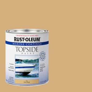 1 qt. Gloss Sand Beige Topside Paint (4-Pack)